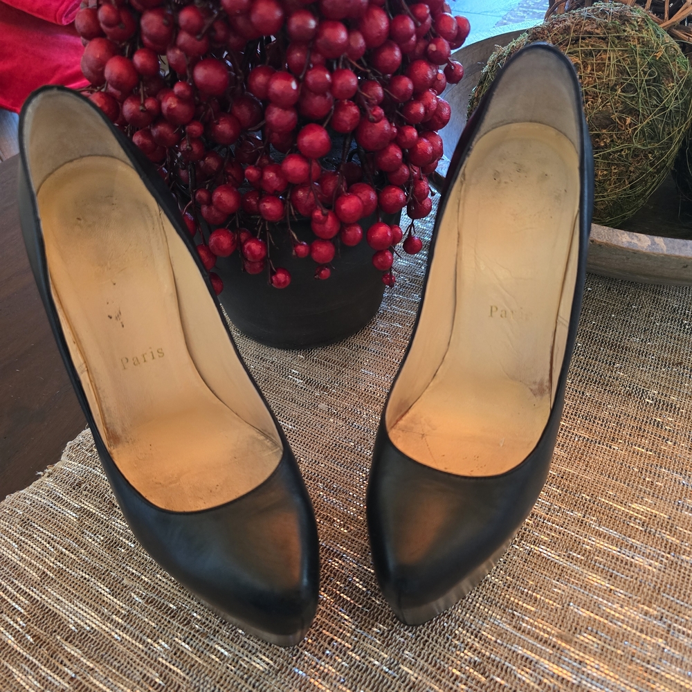 Christian Louboutin Black Heels